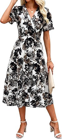 Black & White Floral