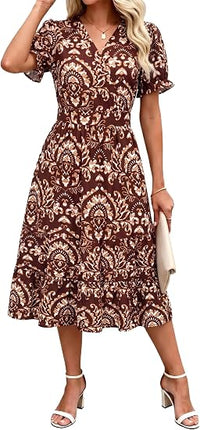 Brown Print