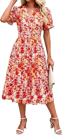 Orange Floral