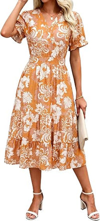 Orange Print