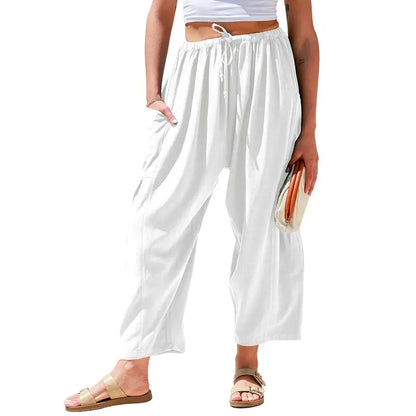 Effortless Linen Wide Leg Pants – Relaxed Fit, Flowy Comfort & Everyday Style