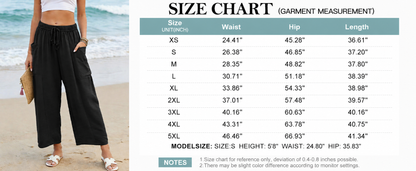 Effortless Linen Wide Leg Pants – Relaxed Fit, Flowy Comfort & Everyday Style