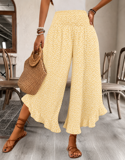 Women’s Flowy Wide-Leg Pants – High-Waisted, Lightweight & Comfortable