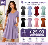 8 items (8 colors)
