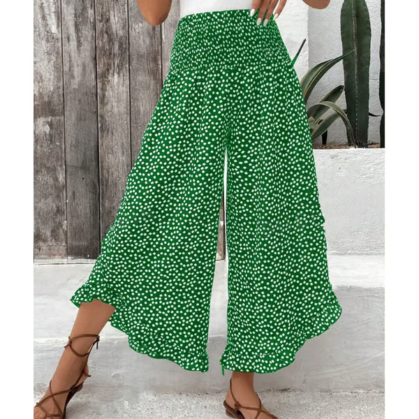 Women’s Flowy Wide-Leg Pants – High-Waisted, Lightweight & Comfortable